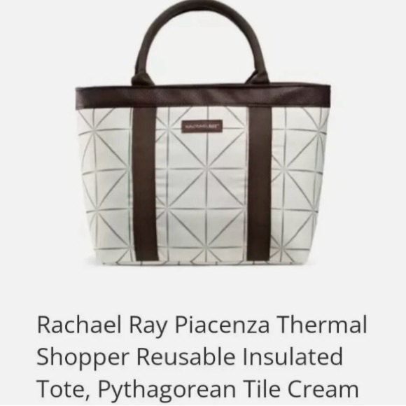 Rachael Ray Other - 🆕 RACHEL RAY INSULATED TOTE BAG. BRAND NEW FACTORY SEALED.